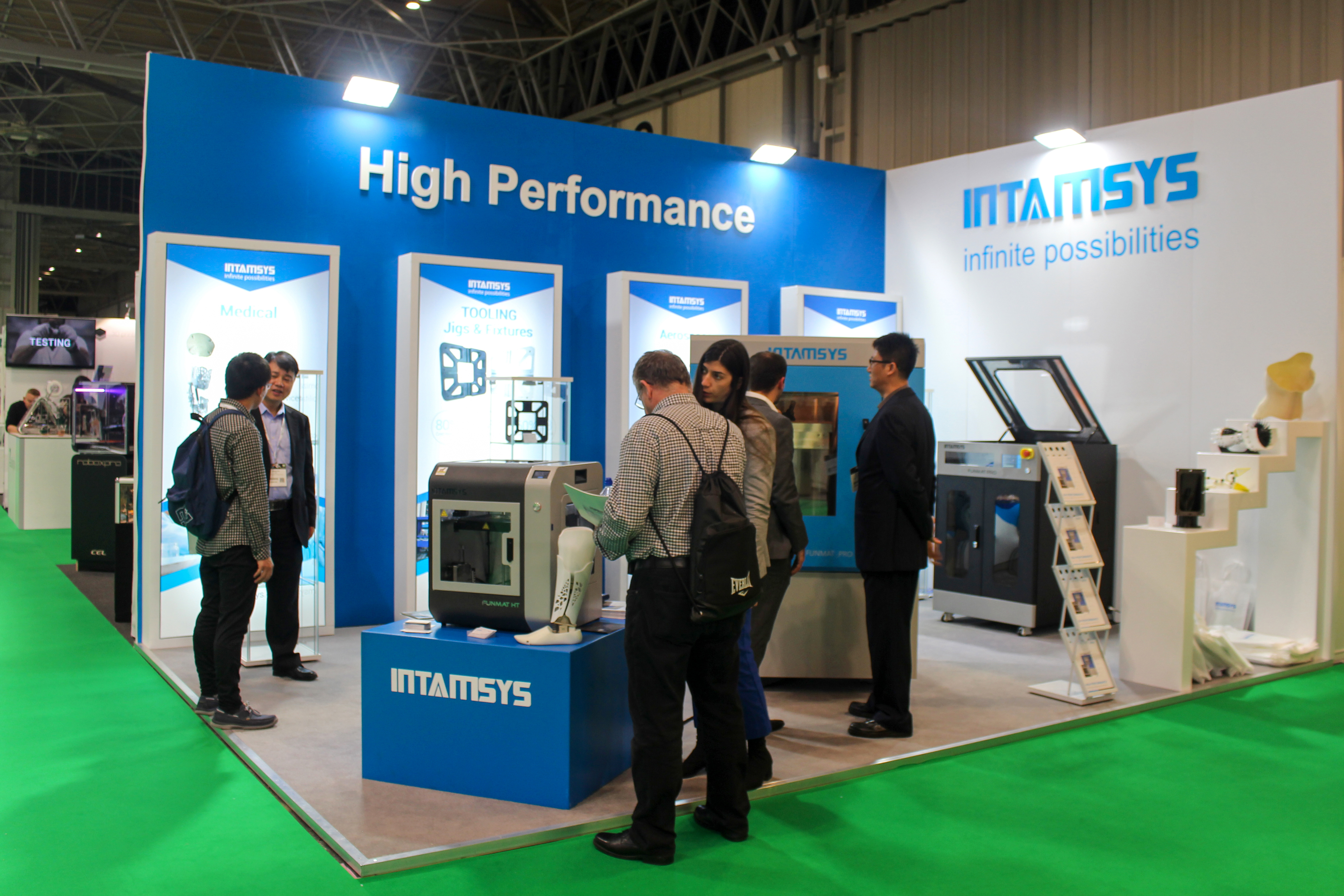 Intamsys Booth TCT Show 2018