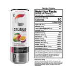 CELSIUS Energy Drink RTD Celsius Size: 12 Cans Flavor: Blue Razz Lemonade (Fizz Free & Brand New), Astro Vibe, Galaxy Vibe, Cosmic Vibe, Oasis Vibe, Lemon Lime, Fantasy Vibe, Sparkling Grape Rush, Mango Passionfruit, Arctic Vibes, Strawberry Lemonade, Str