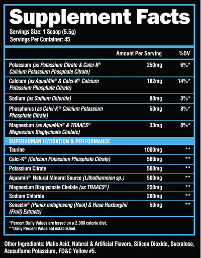 Alpha Lion Superhuman Hydration Hydration Alpha Lion Size: 45 Servings Flavor: Lemonardo Da Vinci (Sweet Lemonade)