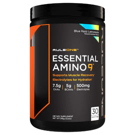 R1 Essential Amino 9 Aminos Rule One Size: 30 Servings Flavor: Blue Razz Lemonade