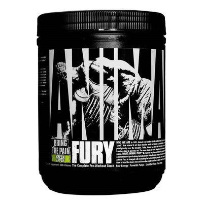 Animal Fury Pre Workout Pre-Workout Universal Nutrition Size: 30 Servings Flavor: Watermelon, Green Apple, Fruit Punch, Blue Raspberry, Lemonade, Orange