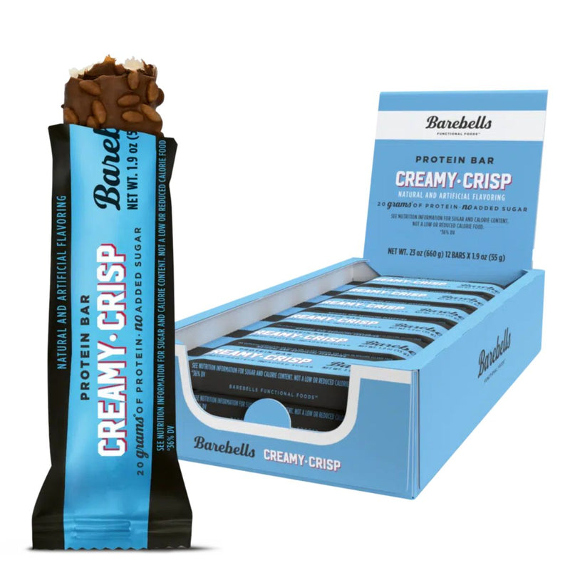 Barebells Protein Bar Protein Bars Barebells Size: 12 Flavor: Creamy Crisp