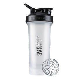 BlenderBottle Classic V2 Shaker Cup shaker bottle Blender Bottle Size: 28oz Color: Clear