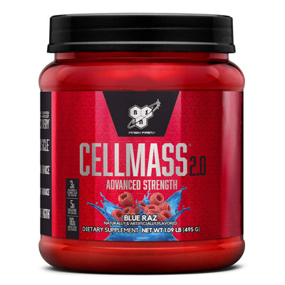 Cellmass 2.0 Muscle Recovery BSN Size: 50 Servings Flavor: Blue Razz, Arctic Berry