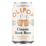 Olipop Prebiotic Healthy Soda RTD Olipop Size: 12 Cans Flavor: Classic Root Beer