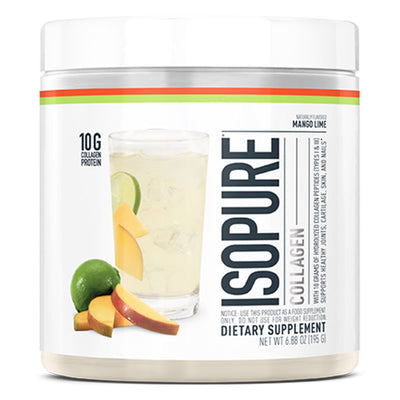 Isopure Collagen Collagen ISOPURE Size: 15 Servings Flavor: Mango Lime, Raspberry Lemonade, Unflavored, Summer Citrus Peach