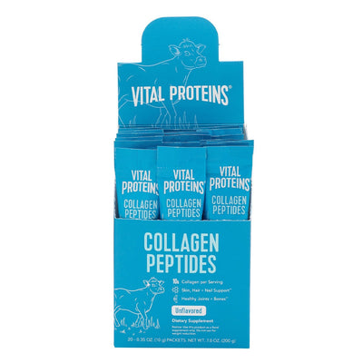 Vital Collagen Peptides Collagen Vital Proteins Size: 20 Count Stick Pack Flavor: Unflavored