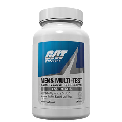 Mens Multi+Test Vitamins GAT Size: 60 Capsules (30 Servings), 150 Capsules (75 Servings)