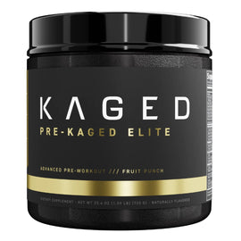 Pre-Kaged Elite Pre Workout Pre-Workout KAGED Size: Kaged Elite 20 Servings Flavor: Fruit Punch