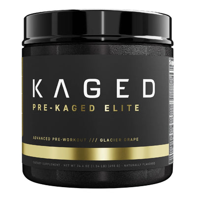 Pre-Kaged Elite Pre Workout Pre-Workout KAGED Size: Kaged Elite 20 Servings Flavor: Glacier Grape