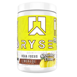 BCAA Focus x Country Time Lemonade Aminos RYSE Size: 30 Scoops Flavor: Country Time Lemonade