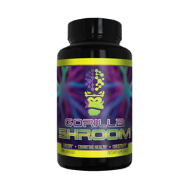 Gorilla Mind Gorilla Shroom Mushroom Extract Formula Vitamins Gorilla Mind Size: 270 Capsules