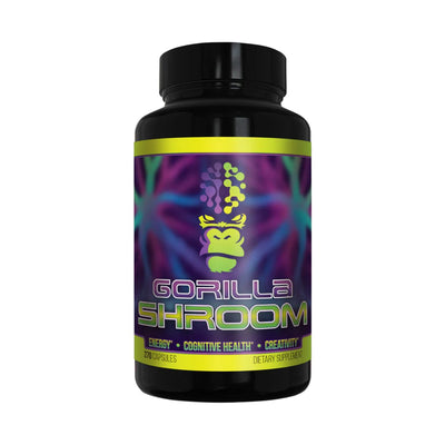 Gorilla Mind Gorilla Shroom Mushroom Extract Formula Vitamins Gorilla Mind Size: 270 Capsules