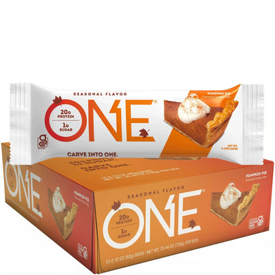 ONE Bar Healthy Snacks ONE Size: 12 Bars Flavor: Pumpkin Pie