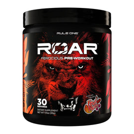 R1 Roar Ferocious Pre-Workout Pre-Workout Rule One Size: 30 Servings Flavor: Fruit Punch