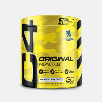 C4 Original Pre Workout Pre-Workout Cellucor Size: 30 Servings Flavor: Wounded Warrior Project (Mango Foxtrot)