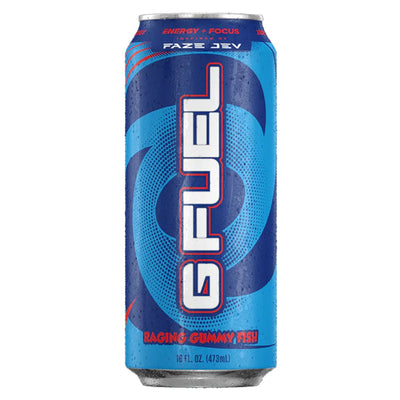 G FUEL Energy Drink RTD G Fuel Size: 12 Pack Flavor: Ragin' Gummy Fish