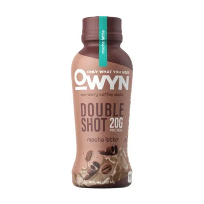 OWYN Doubleshot Protein Coffee Shakes RTD OWYN Size: 12 Bottles Flavor: Mocha Latte