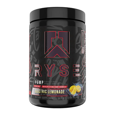 Ryse Project Blackout Pump Powder Pre-Workout RYSE Size: 25 Servings Flavor: Electric Lemonade