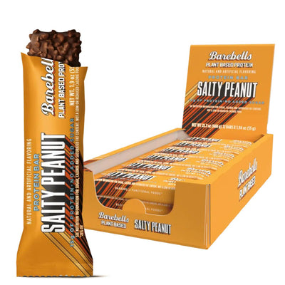 Barebells Plant Based Bar Protein Bars Barebells Size: 12 Bars Flavor: Salty Peanut