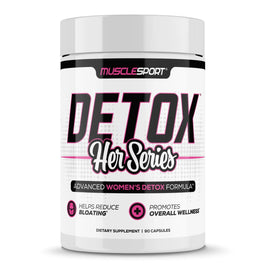 Musclesport Detox for Her For Her Musclesport Size: 90 Capsules