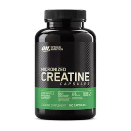 Optimum Nutrition Micronized Creatine Capsules Creatine Optimum Nutrition Size: 100 Capsules Flavor: Unflavored