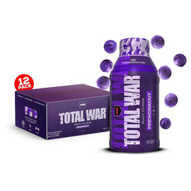 Redcon1 Total War On the Go Drinks RTD RedCon1 Size: 12 Bottles Flavor: Grape