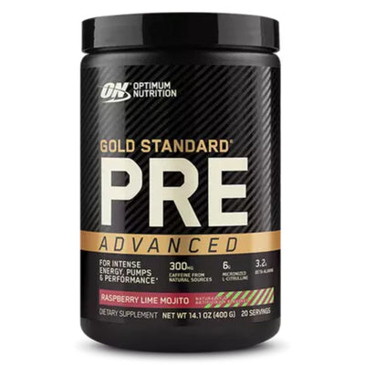 Optimum Nutrition Gold Standard Pre-Advance Pre-Workout Optimum Nutrition Size: 20 Servings Flavor: Raspberry Lime Mojito