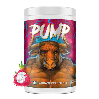 PANDA Pump Stim-Free Pre Workout Pump Pre Workout PANDA Size: 40 Servings Flavor: Rainbow Dragonfruit