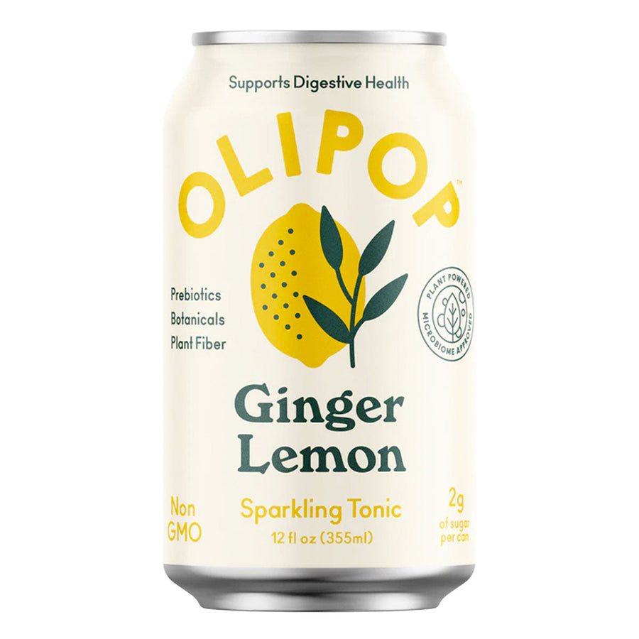 Olipop Prebiotic Healthy Soda RTD Olipop Size: 12 Cans Flavor: Tropical Punch, Cherry Cola, Cream Soda, Classic Grape, Strawberry Vanilla, Classic Root Beer