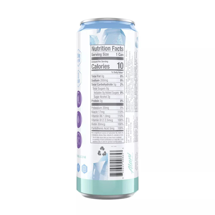 Alani Nu Energy Drinks Energy Drink Alani Nu Size: 12 Cans Flavor: Cherry Twist (NEW), Cosmic Stardust, Tropsicle, Mimosa, Cherry Slush, Watermelon Wave, Hawaiian Shaved Ice, Blue Slush by Whitney Simmons, Dream Float (Orange Creamsicle), Breezeberry, Kim