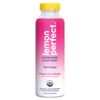 Lemon Perfect Hydrating Lemon Water Hydration Lemon Perfect Size: 12 Pack - 15oz. Bottles Flavor: Dragon Fruit Mango