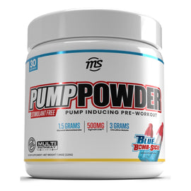 Pump Powder Pump Pre Workout MAN Size: 30 Servings Flavor: Blue Bombsicle, Sour Batch