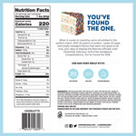 ONE Bar Healthy Snacks ONE Size: 12 Bars Flavor: Peanut Butter Cup, Pumpkin Pie, Birthday Cake, Lemon Cake, Cookies and Creme, Peanut Butter Pie, Blueberry Cobbler, Cinnamon Roll, Maple Glazed Doughnut, S&