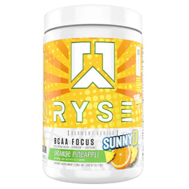 BCAA Focus x SunnyD Aminos RYSE Size: 30 Scoops Flavor: SunnyD™ Pineapple Mango