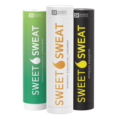 Sweet Sweat Workout Enhancer Roll-on Gel Weight Management Sports Research Size: 6.4 Oz. Stick, 6.4 Oz. Stick (Citrus Mint), 6.4 Oz. Stick (Coconut), 13.5 oz. XL Jar (Unscented), 20 On the Go Packets - Original, 20 On the Go Packets - Coconut