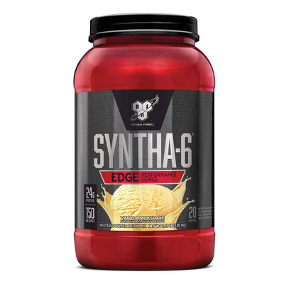 SYNTHA-6 EDGE Protein Protein BSN Size: 28 Servings, 48 Servings Flavor: Chocolate Milkshake, Vanilla Milkshake, Peanut Butter Cookie, Cookies & Cream, Cinnamon Bun, Strawberry Milkshake