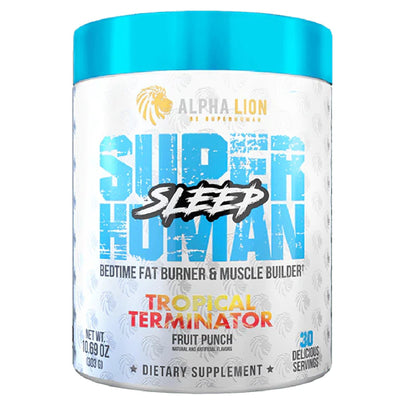 Alpha Lion Superhuman Sleep Sleep Alpha Lion Size: 30 Servings Favor: Tropical Terminator (Fruit Punch)