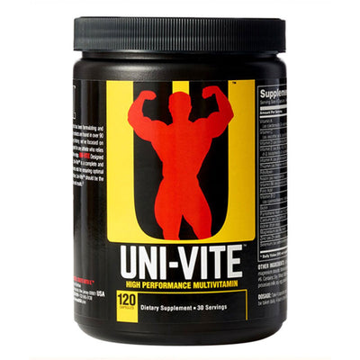 Uni-Vite Vitamins Universal Nutrition Size: 120 Capsules (30 Servings)