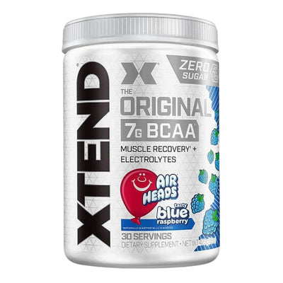 XTEND x AirHeads Aminos Scivation 30 Servings: Blue Razz