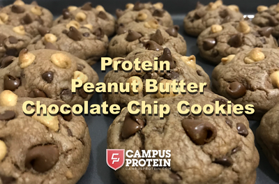 Protein Peanut Butter Chocolate Chip Cookies