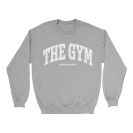 the gym sweatshirt Apparel & Accessories CampusProtein.com Colors: Sport Grey Sizes: Small (S)