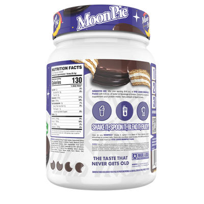 Moon Pie® x Ryse Loaded Protein Protein RYSE Size: 20 Scoops Flavor: Chocolate Moon Pie