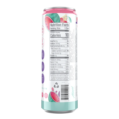 Alani Nu Energy Drinks Energy Drink Alani Nu Size: 12 Cans Flavor: Cherry Twist (NEW), Cosmic Stardust, Tropsicle, Mimosa, Cherry Slush, Watermelon Wave, Hawaiian Shaved Ice, Blue Slush by Whitney Simmons, Dream Float (Orange Creamsicle), Breezeberry, Kim