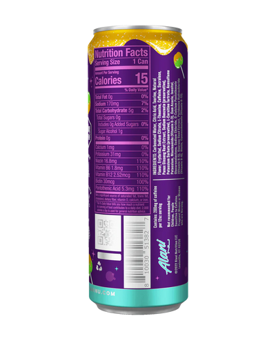 Alani Nu Energy Drinks Energy Drink Alani Nu Size: 12 Cans Flavor: Cherry Twist (NEW), Cosmic Stardust, Tropsicle, Mimosa, Cherry Slush, Watermelon Wave, Hawaiian Shaved Ice, Blue Slush by Whitney Simmons, Dream Float (Orange Creamsicle), Breezeberry, Kim